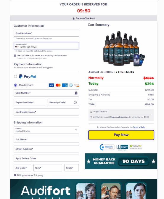 Audifort_secure_checkout